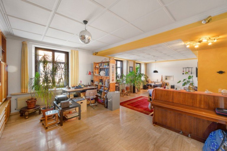 1. OG Wohnzimmer - ca. 48m2 Weil am Rhein Etagenwohnung Familienwohnung in Altweil