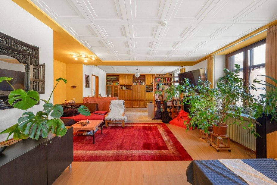 1. OG Wohnzimmer andere Ansicht Etagenwohnung Weil am Rhein